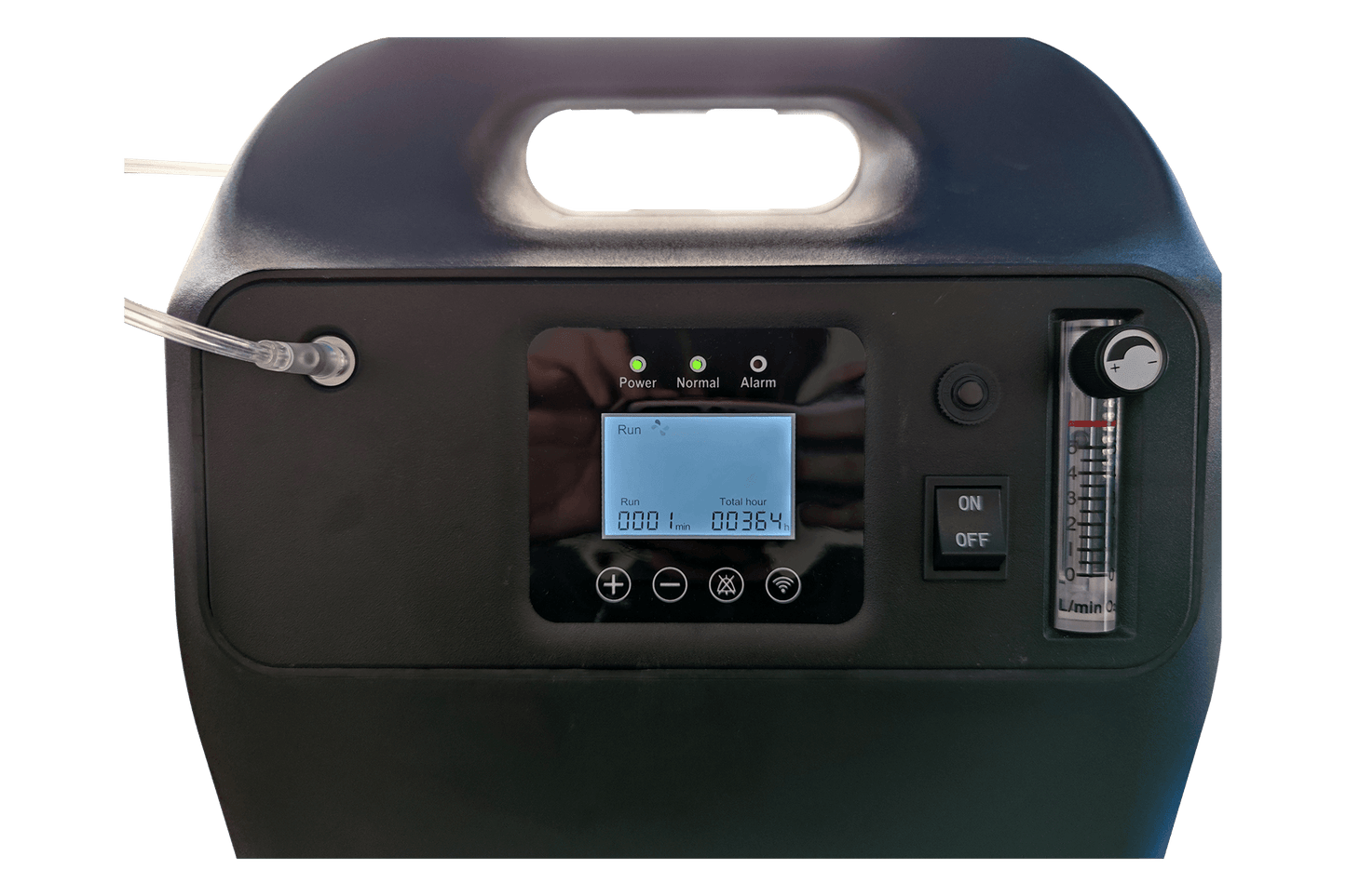 DYNMED Mini Series Oxygen Concentrator MIN-5MM side view
