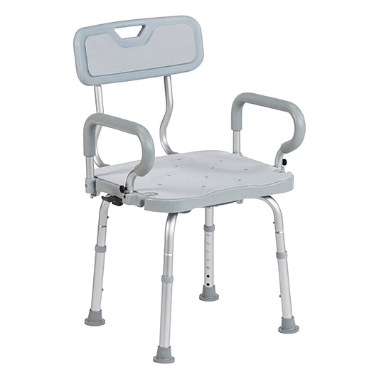 Shower Chair with Back and Hand Support 2