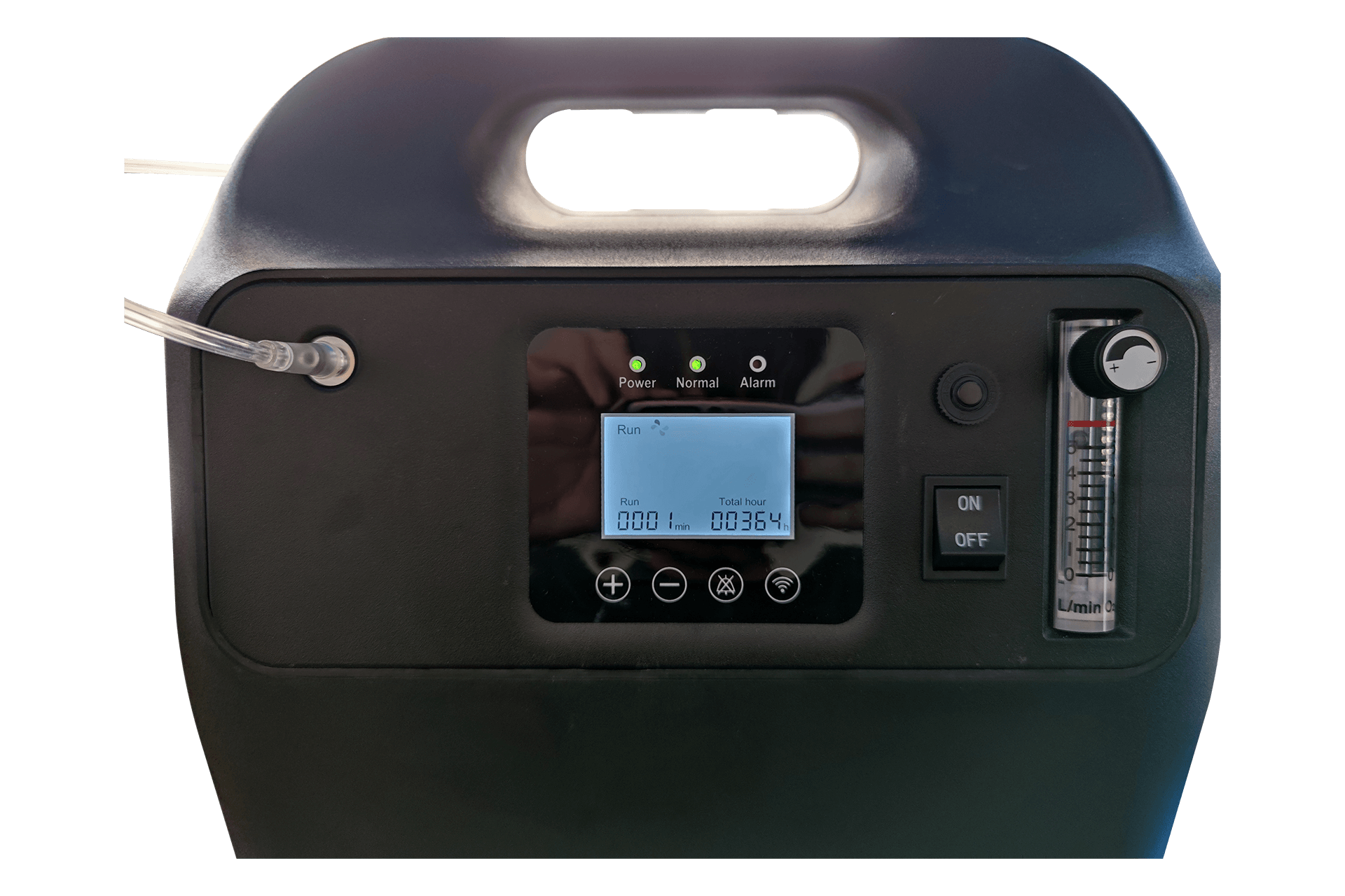 DYNMED Mini Series Oxygen Concentrator MIN-5MM side view