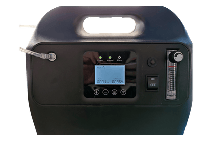 DYNMED Mini Series Oxygen Concentrator MIN-5MM side view