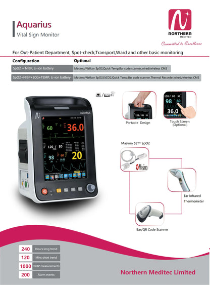Aquarius Patient Monitor