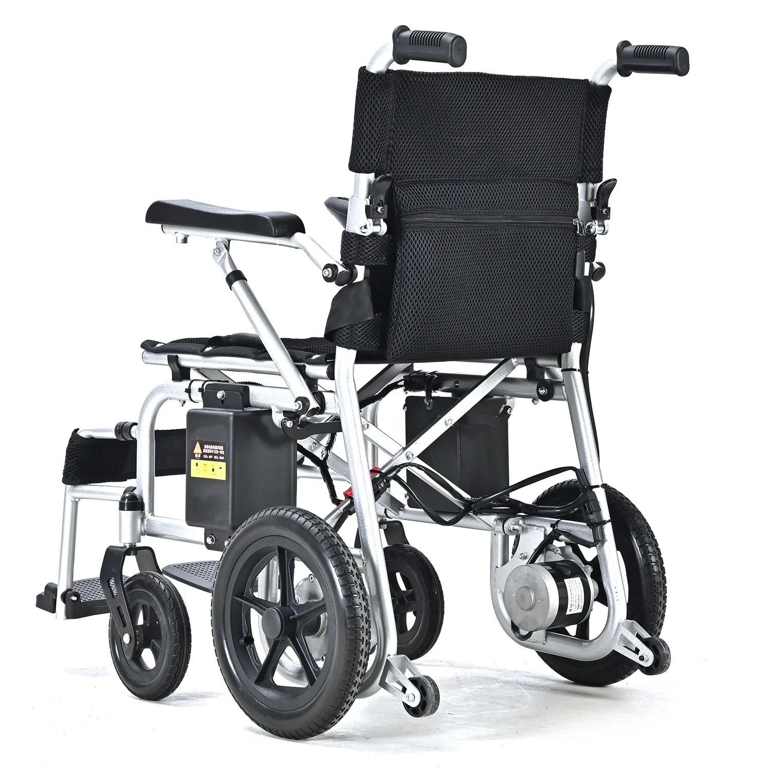 Foldable Electric Wheelchair with Dual Motor