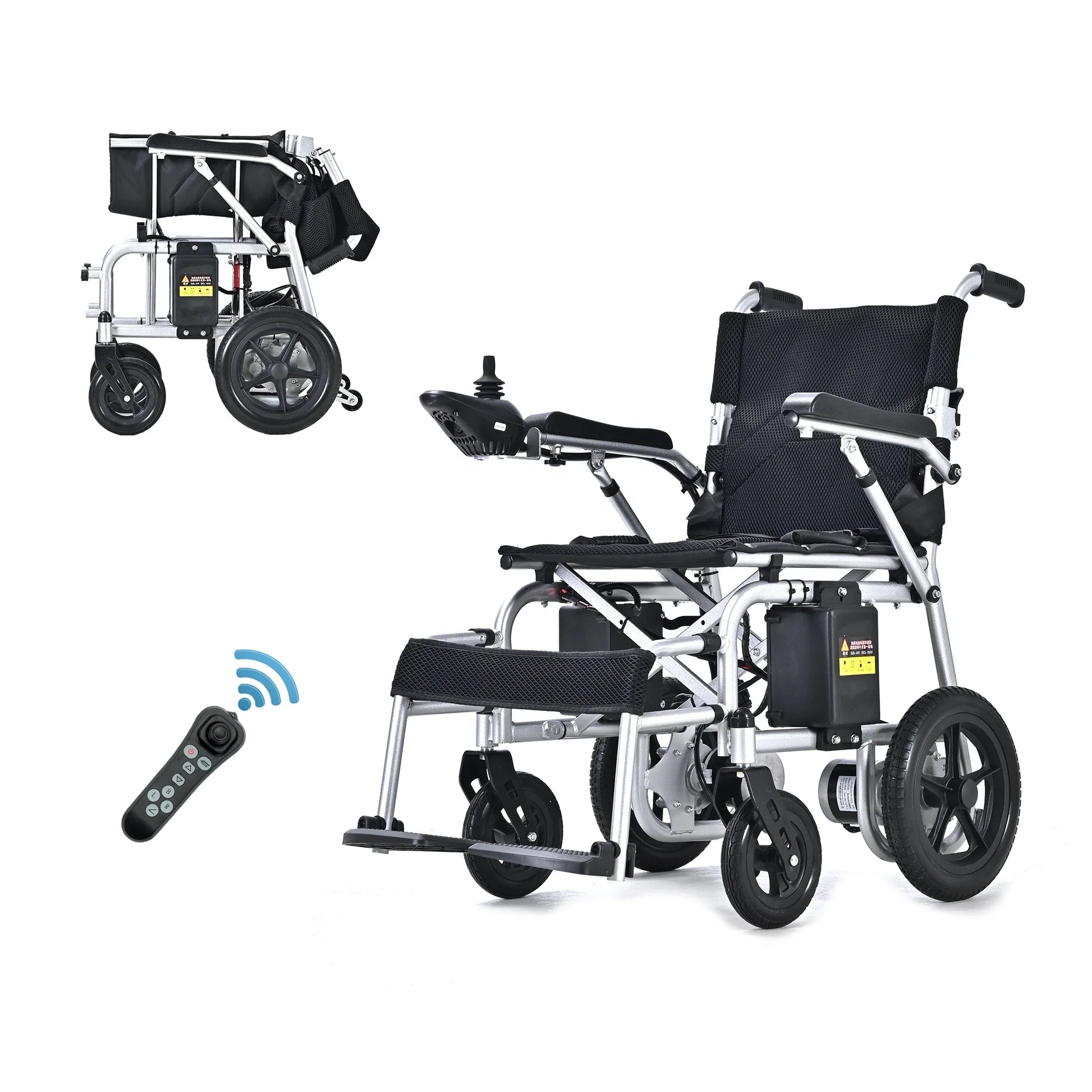 Foldable Electric Wheelchair with Dual Motor
