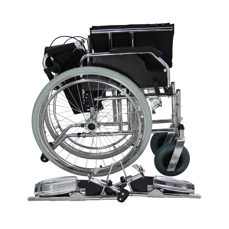 Heavy Duty Manual Wheelchair with Adjustable Leg Rest