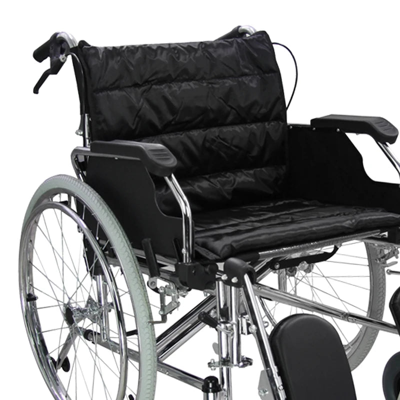 Heavy Duty Manual Wheelchair with Adjustable Leg Rest