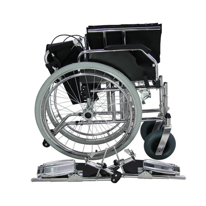 Heavy Duty Manual Wheelchair with Adjustable Leg Rest