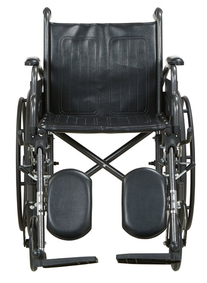 Manual Wheelchair with leg rest