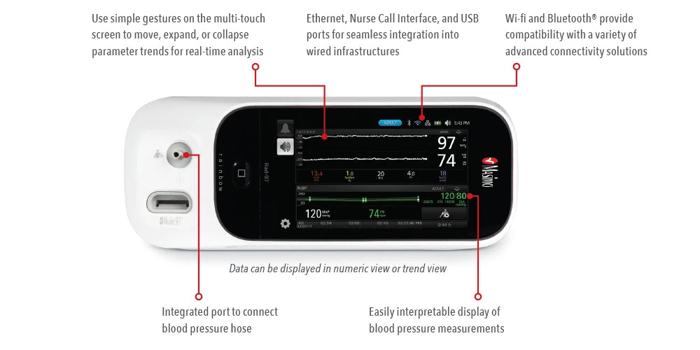 Masimo Rad-97 Pulse CO-Oximeter & Capnography Monitor
