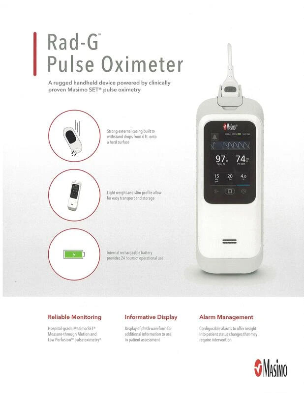 Masimo Rad-G Pulse Oximeter