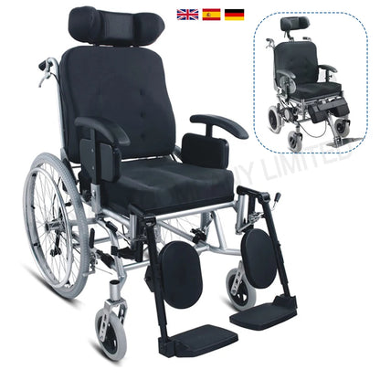 Reclining Aluminum Manual Wheelchair