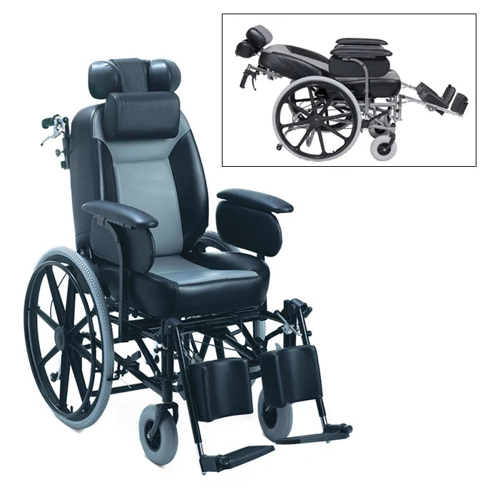 Reclining Aluminum Manual Wheelchair