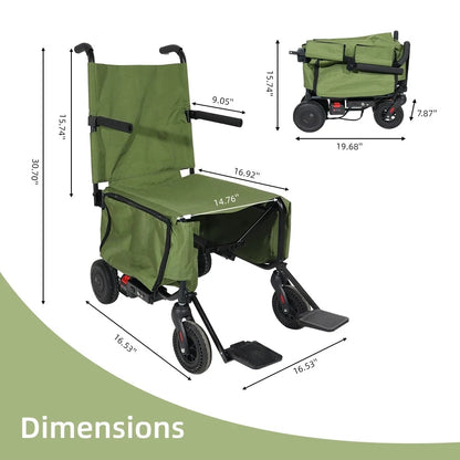 Ultra-Lightweight Foldable Electric Wheelchair